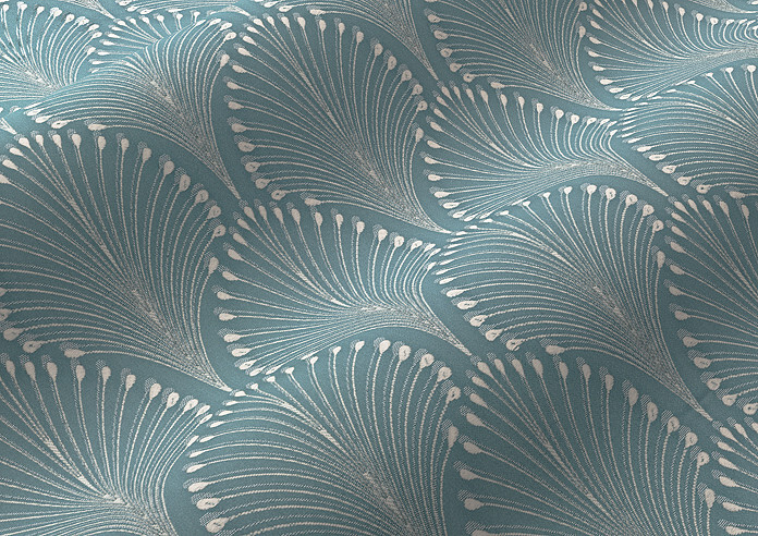 Boudoir, Peacock - Roman Blind - Image 4